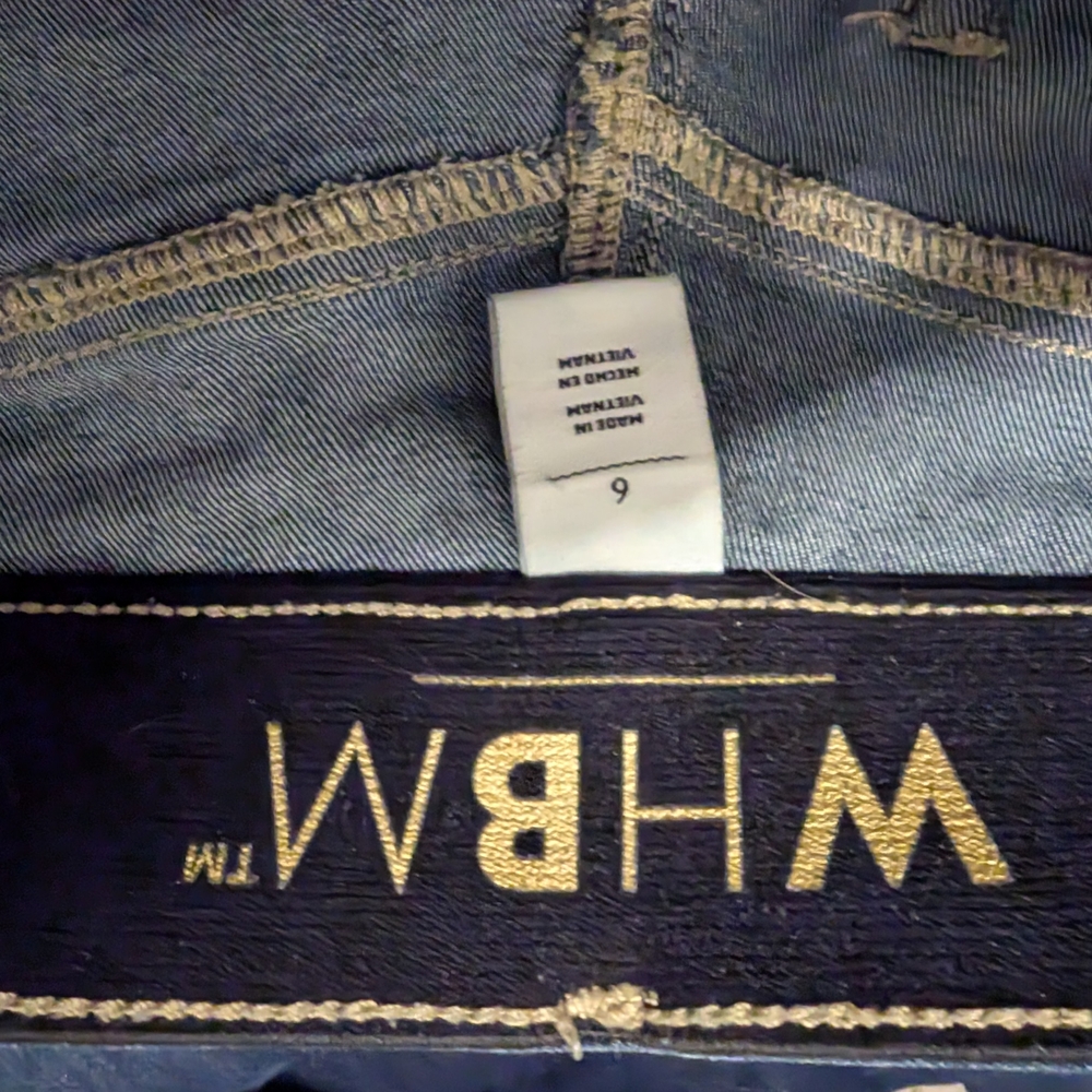 White House Black Market Dark Wash Skinny Jeans - Picture 6 of 8